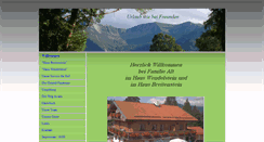 Desktop Screenshot of ferienhaus-alt-fischbachau.de