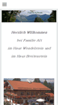 Mobile Screenshot of ferienhaus-alt-fischbachau.de