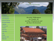 Tablet Screenshot of ferienhaus-alt-fischbachau.de